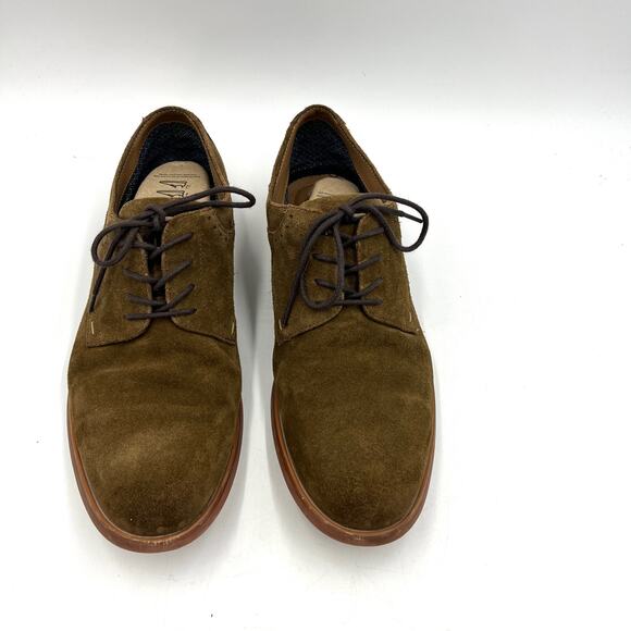 Aston Grey Gwaocia Oxford Suede Tan Dress Shoes Leather Light Academia main image 9